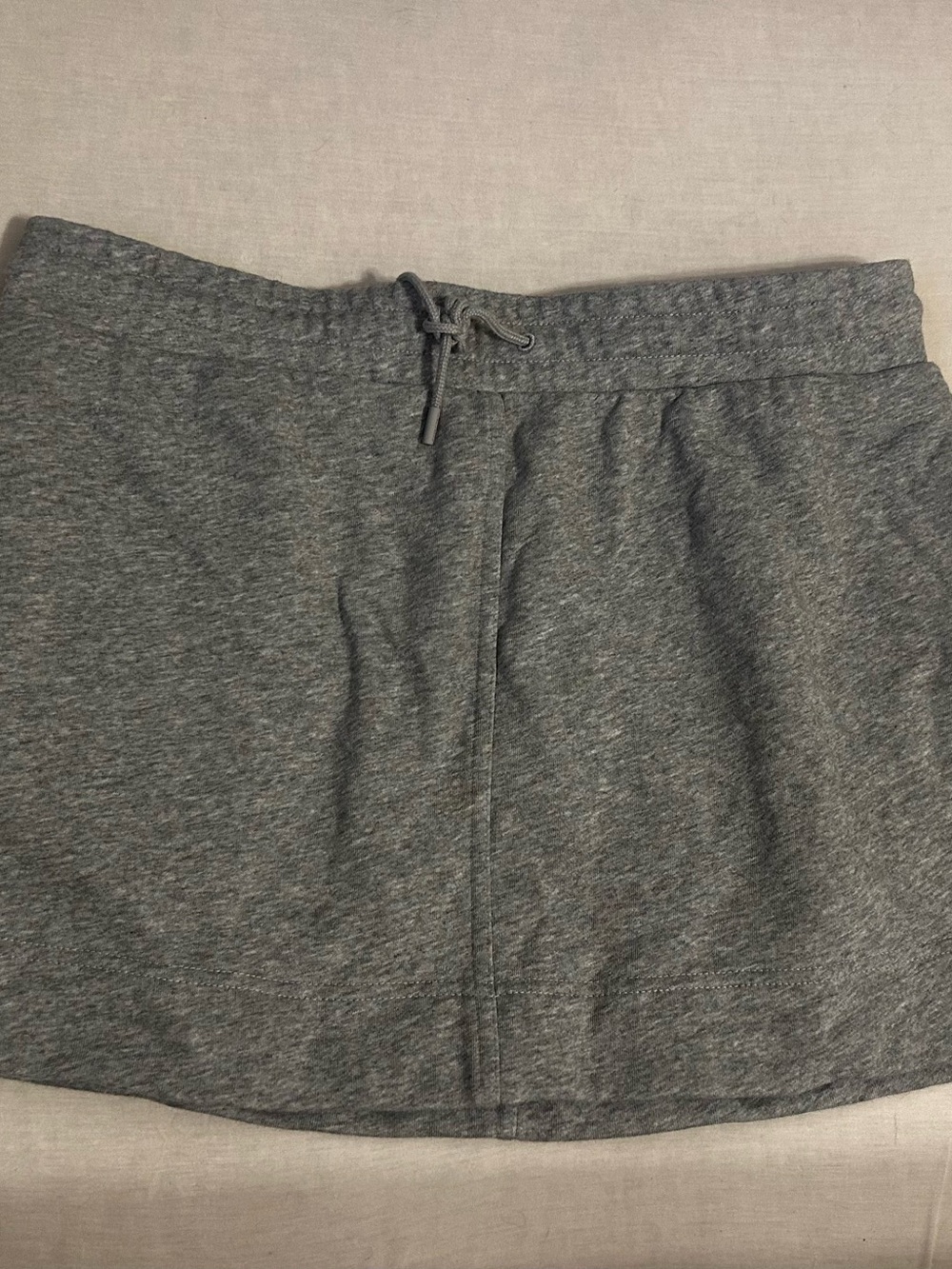 Fabletics Gray Knit Drawstring Skirt
